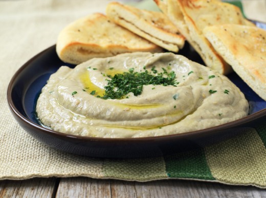 Grilled eggplant dip is a wonderful appertizer and is great for parties and barbecues