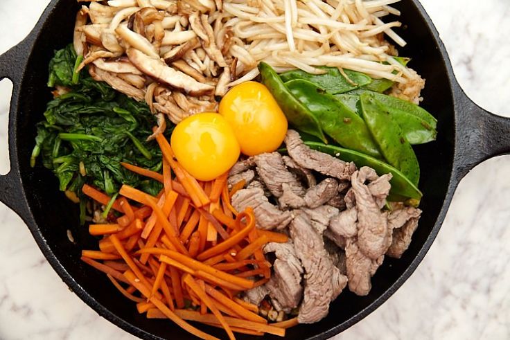 Lovely bibimbap ready to serve. Discover the wonderful array of recipe options in this article