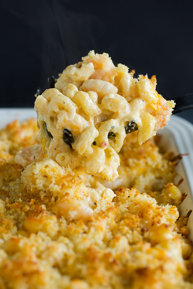 A lovely baked Mac and Cheese - ideal for a snack or nutritious lunch
