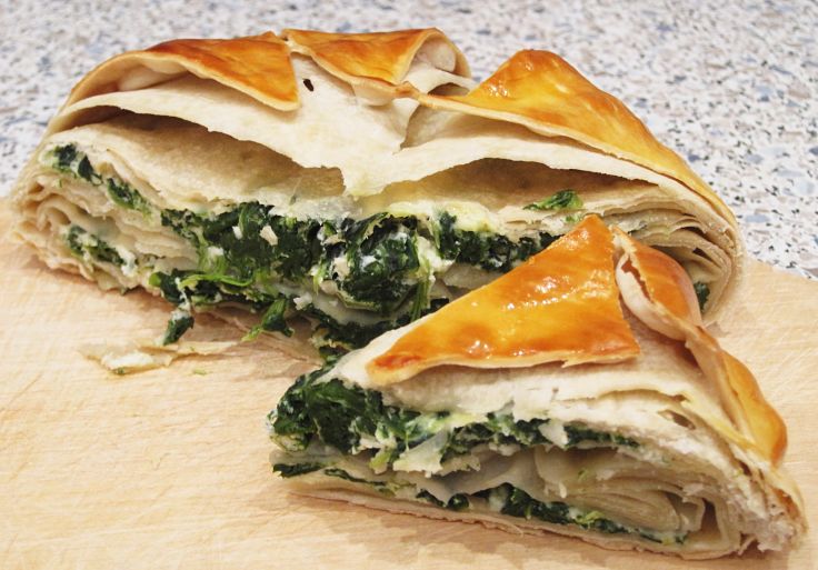 Burek can be made with bought flaky pastry or you can make your own