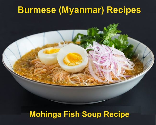 Delightful Burmese Style Mohinga Fish Soup