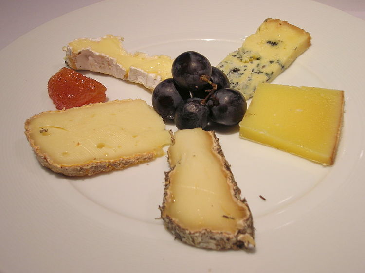 Choose unusual and attractive cheese for your cheese platter, rather than the boring common types