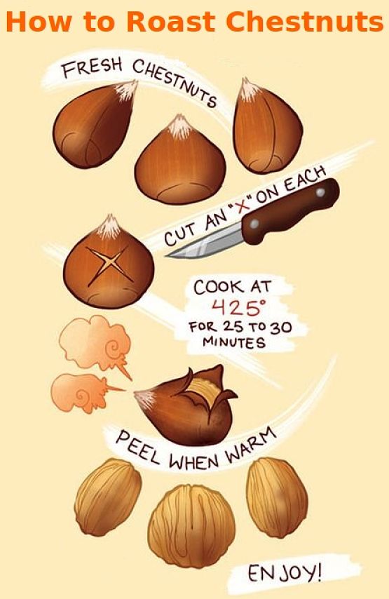 Simple guide for roasting chestnuts