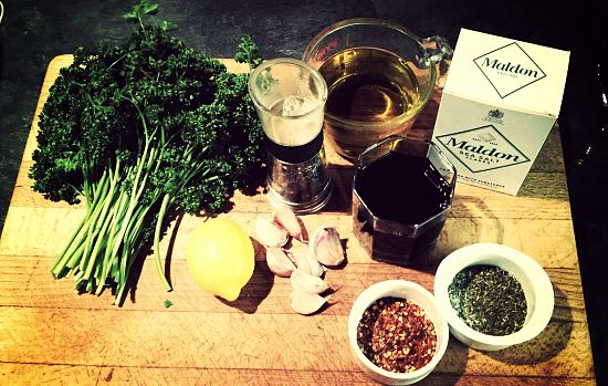 The basic ingredients for Chimichurri are easy to find. There are many delicious variations to try using fresh available ingredients. See the recipes here