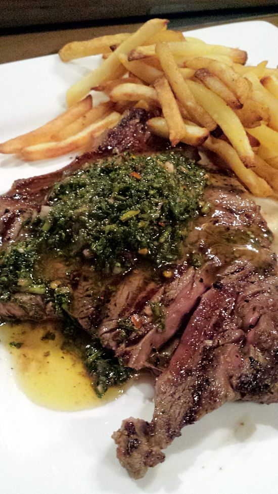 Chimichurri is a wonderful sauce for grilled, roasted or barbecued beef and chicken