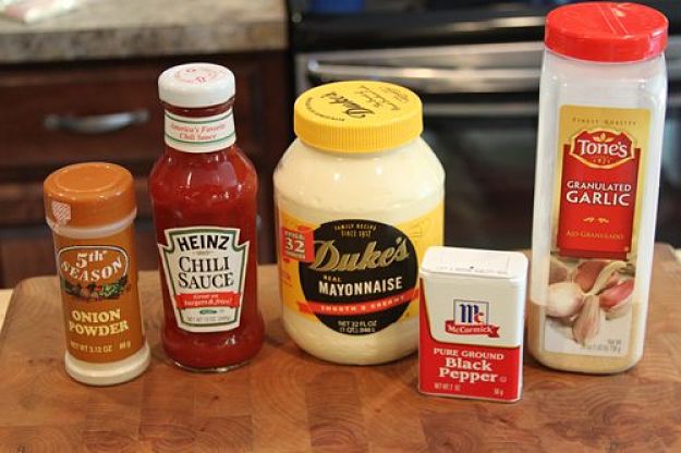 Ingredients for comeback sauce - see how to make it here in this article