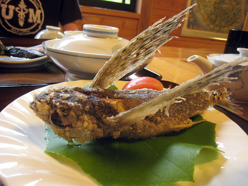 Grilled flying fish - Wow How Unusual!