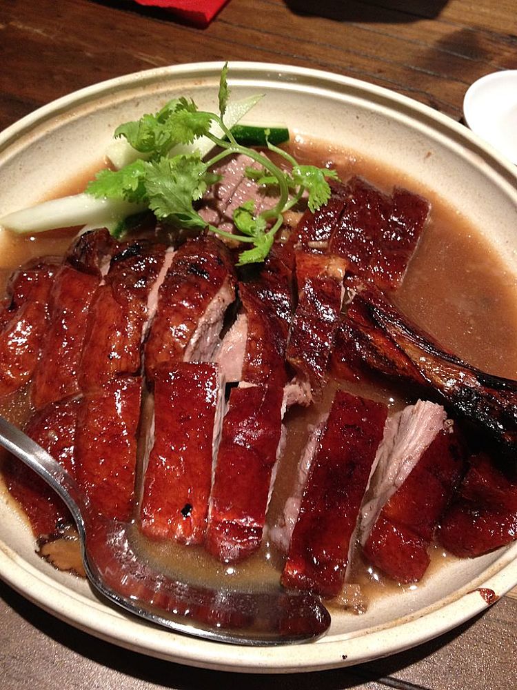 Crispy Duck is a delicious meal that showcases the taste of the duck and the texture of the skin when fried to be crisp