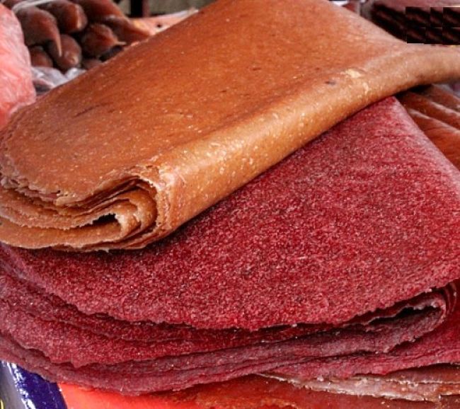 Beautiful fruit leather and fruit strips can be easily made at home