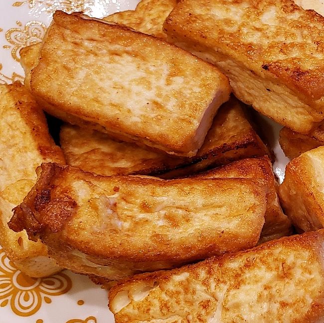 Learn the secrets of making delightful crispy fried tofu
