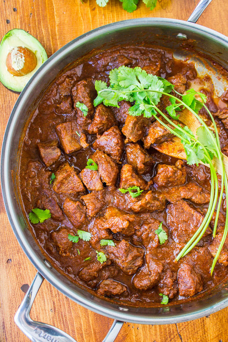 Carne Guisada is ideal as a filling for tacos or as a Cook-Once, Eat-Twice dish that the whole family will enjoy 