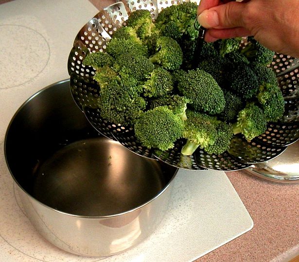 Steaming vegetables helps to retain the most nutrients because boiling tends to flush out the nutrients into the cooking water