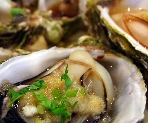 Original Image by the Author: Fabulous and delicious grilled or barbecued oysters with homemade mustard sauce 