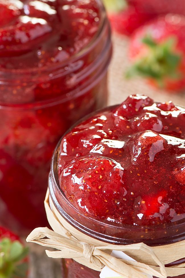 Fabulous home made jam - learn to ensure the jam sets here