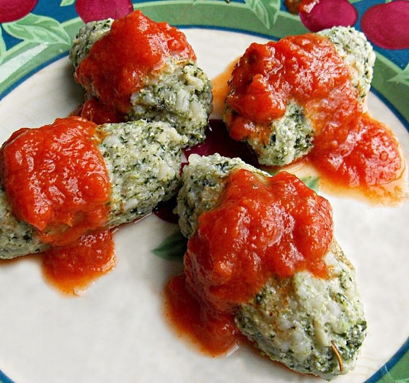 Malfatti are easy to make. Kids love them. Healthy too! They are ideal for snacks or a light lunch.