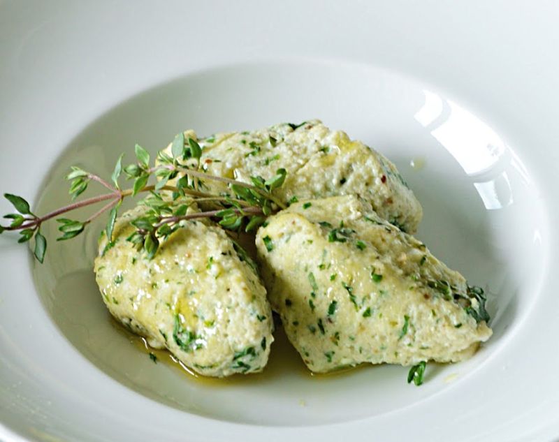 Malfatti are delicious. There are many variations to try, including using a variety of leafy greens, fresh herbs, spices and cheeses. See fabulous recipes, here.