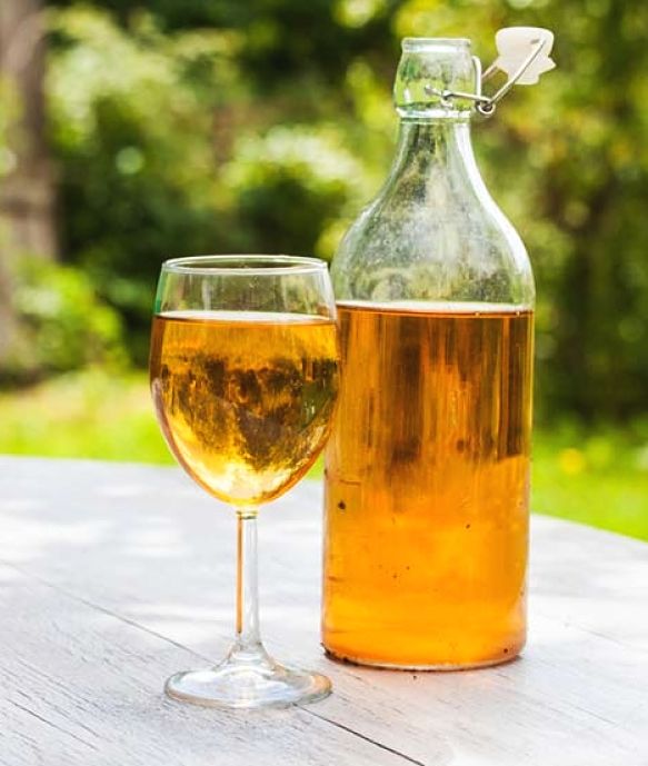 The alcohol level of mead depends on how long it is allowed to ferment