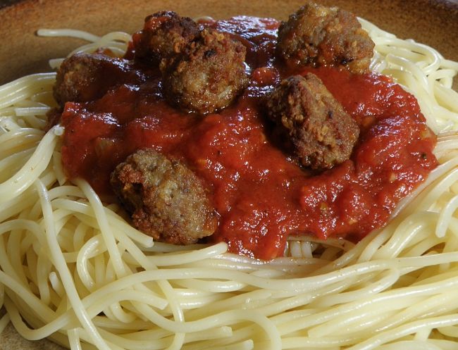 Classic spaghetti and meatballs - a family favorite
