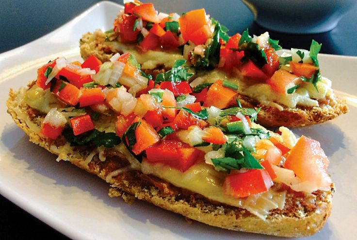Molletes are a delightful snack that is easy to make and healthy