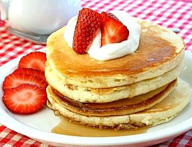 Pancakes made from scratch are so tasty and healthier than the packages varieties - learn more here