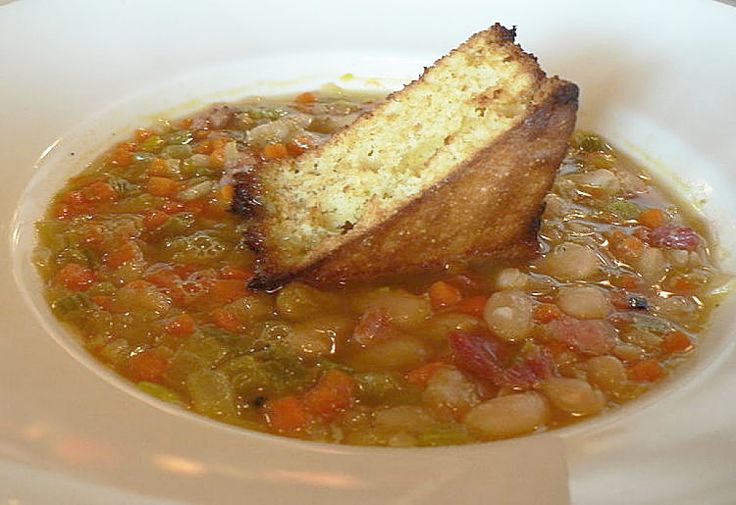 See this fabulous recipe for Tuscan bean soup with a variety of vegetables