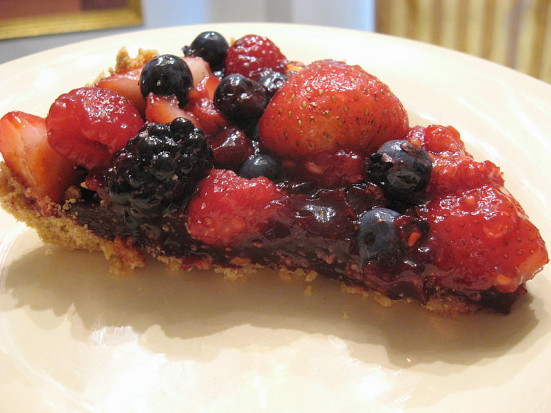 Berry pile - Simple, but very tasty.
