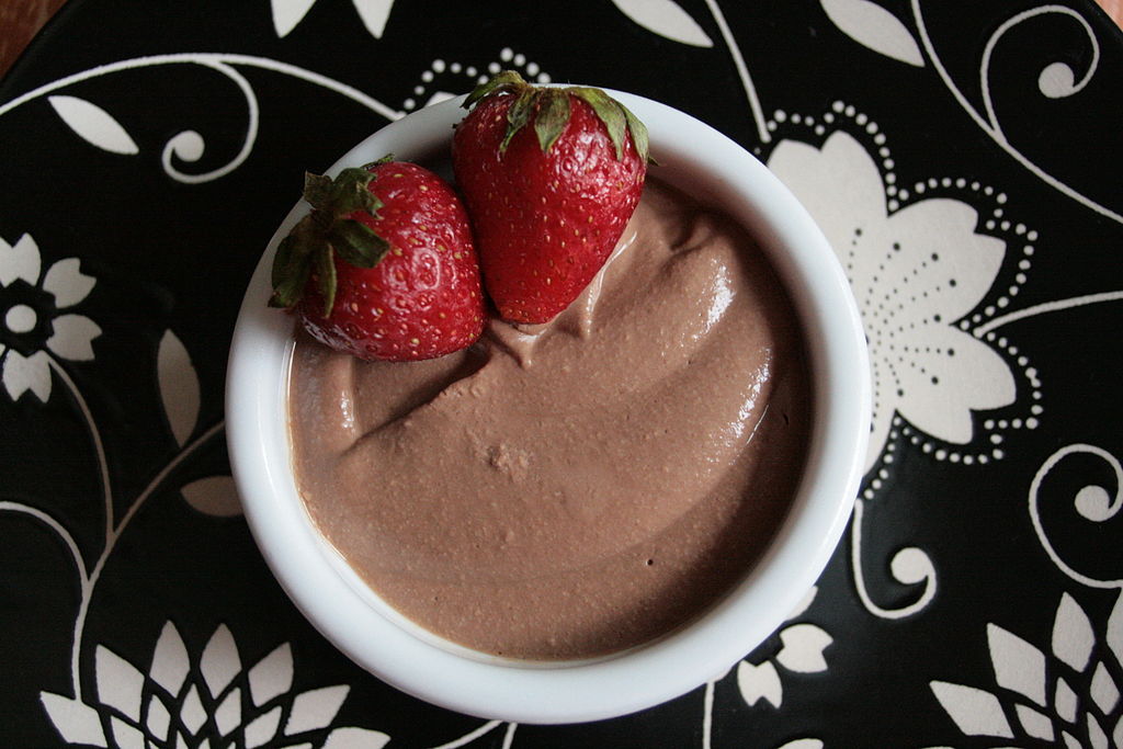 Lovely chocolate mousse is easy to prepare and like by most people