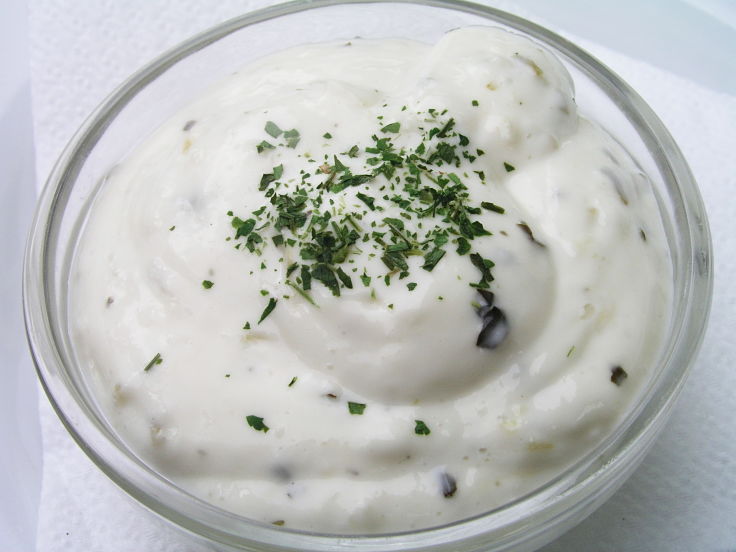 Tartar Sauce is jest perfect for all fish and seafood dishes providing a creamy, tangy taste that compliments the dishes