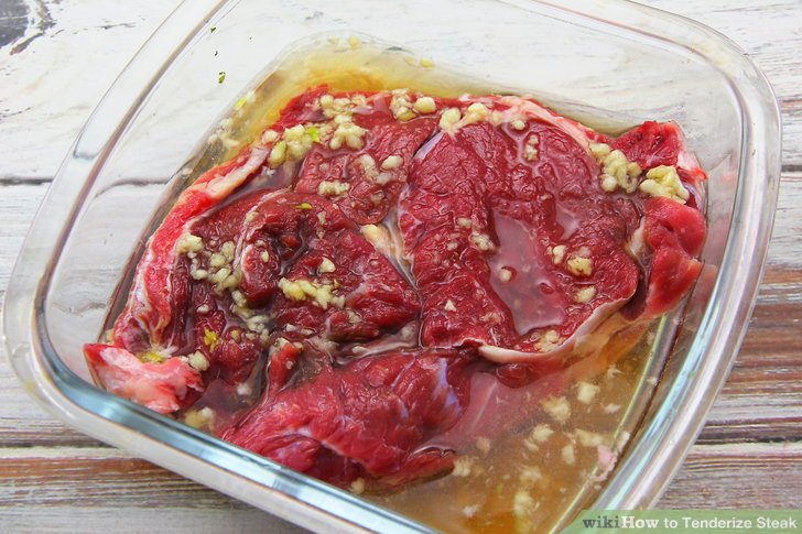 Cooking meat so that it is pink inside helps to ensure it is tender when served