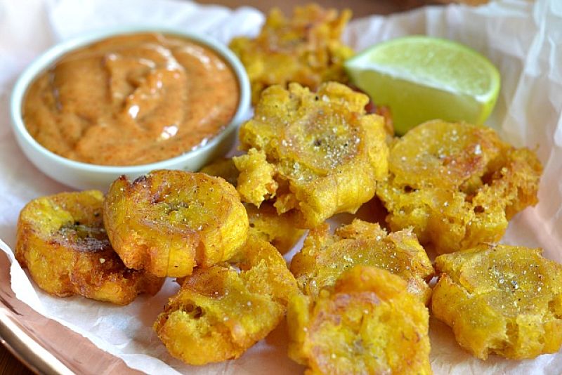 Tostones make a great side dish at parties