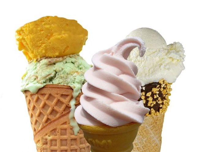 Frozen yogurt resembles ice cream but is much healthier