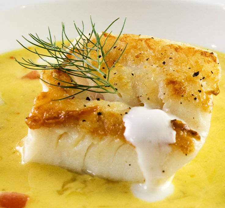 White sauce adds that perfect touch to fish and other seafood