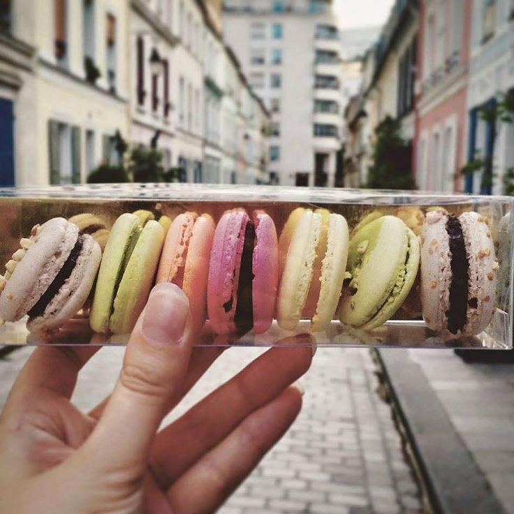 Colorful macarons made with aquafaba and organic natural food colors