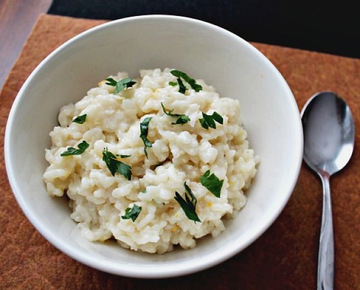 Baked lemon risotto recipe - see more recipes here