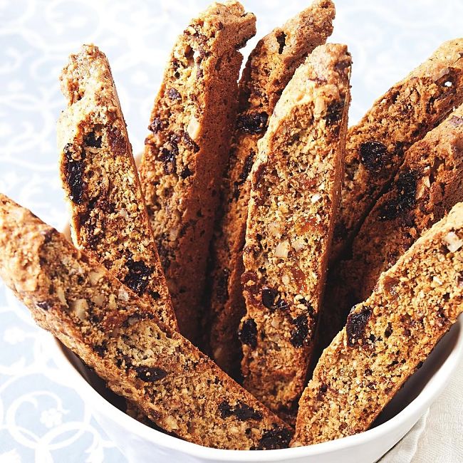 Sugarplum Biscotti Recipe - see how to make it here