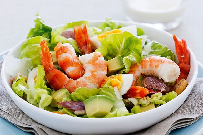 There is a great variety of Caesar salad dressings you can make at home using the great set of recipes in this article. Try this variety with fresh cooked prawns.