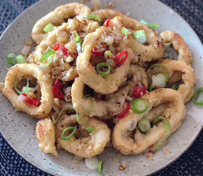 Classic Salt and Pepper Squid - Homemade Recipe