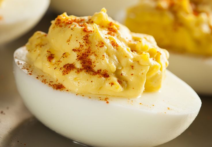 The simple deviled egg - a wonderful breakfast treat