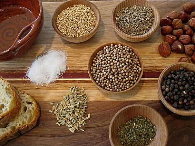 Dukkah can be easily made at home from a variety of easily accessed spices and nuts