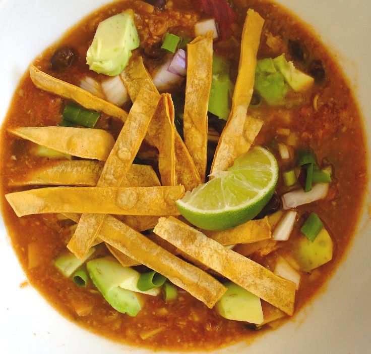 Chicken Enchilada Soup Recipe Collection - Slow Cooked in Crock Pot