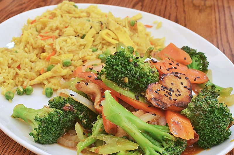 Delightful stir fried vegetables