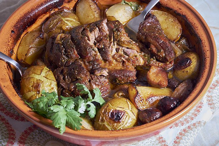 Moroccan Lamb Tagine with Asian Pears is a lovely variation showcasing the delights of fruit in this dish