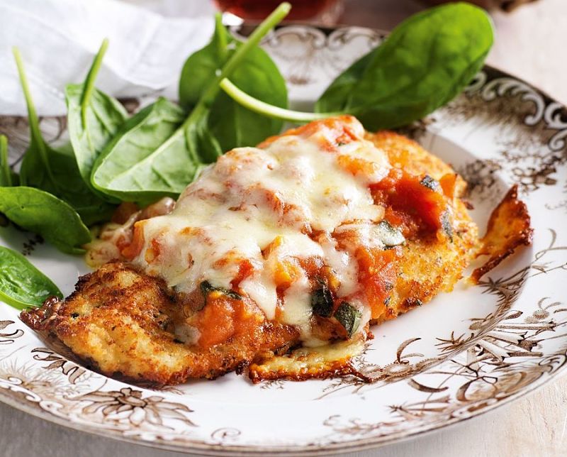 Gluten and egg- free Parmigiana