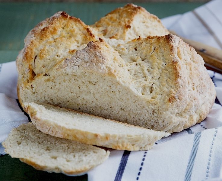 Classic white soda bread - see the great recipe in this article