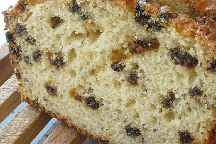 Softer American soda bread recipe with sultanas and a little oil