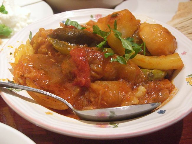 Vegetable stews should highlight the taste and textures of vegetables